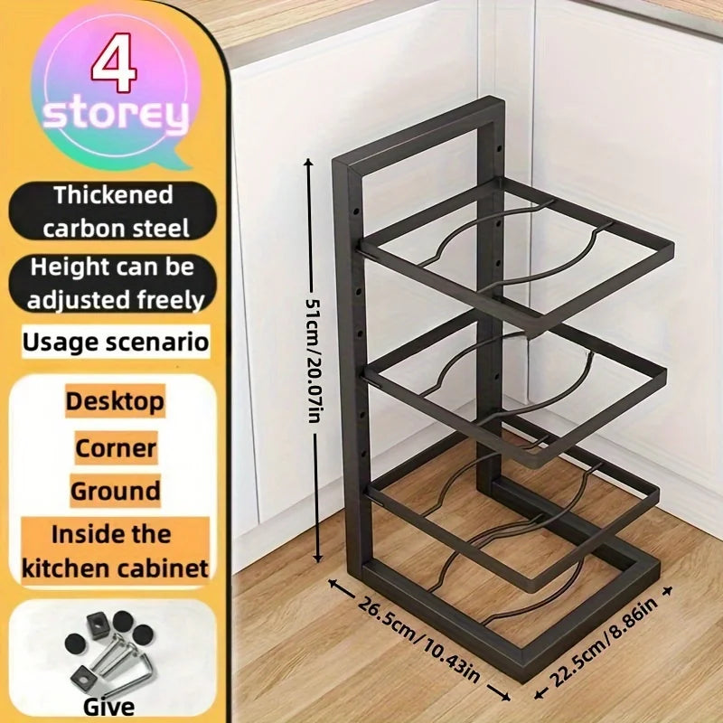Adjustable Pot & Pan Organizer