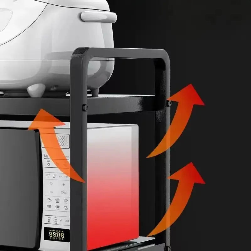 Adjustable Microwave Oven Shelf