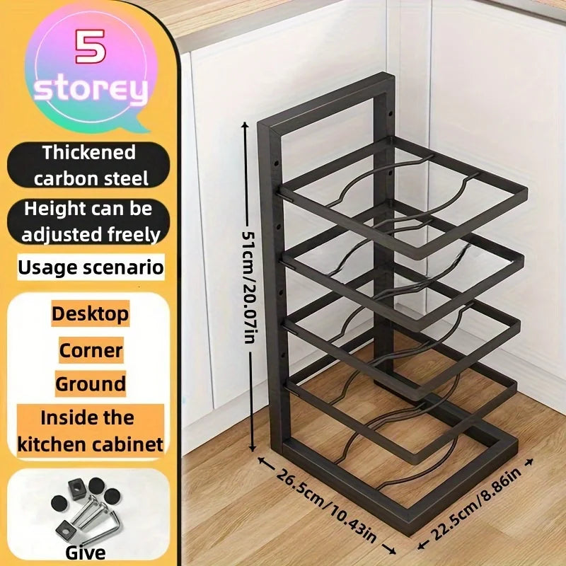 Adjustable Pot & Pan Organizer