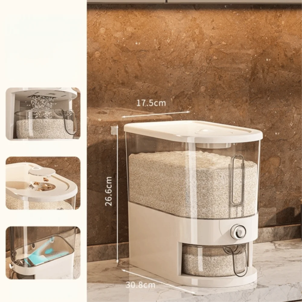 Airtight Rice & Grain Storage Container