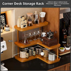 Corner Coffee Mug Organizer