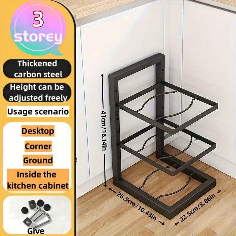 Adjustable Pot & Pan Organizer