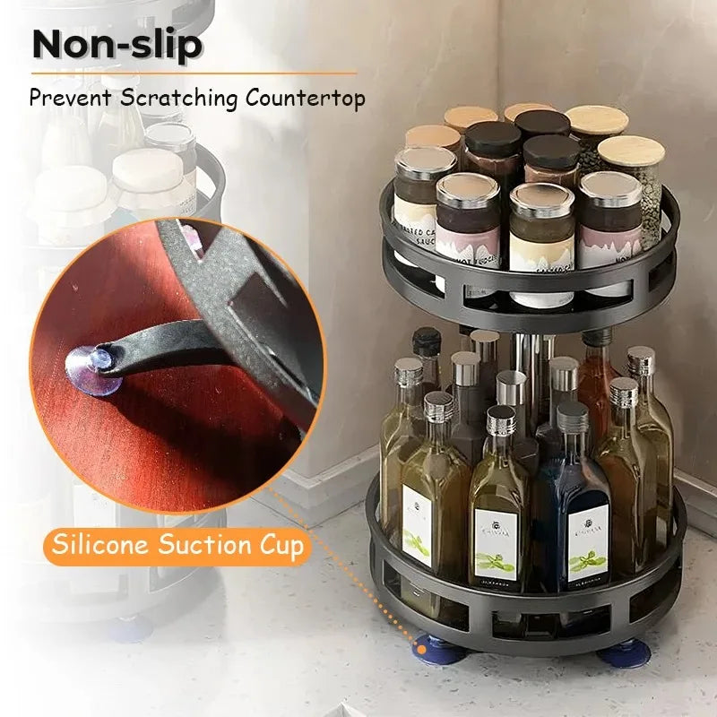 360° Rotating Spice Organizer