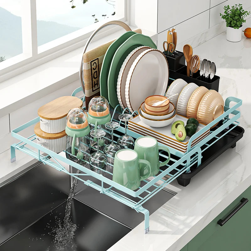Expandable Dish Drying Rack