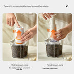 Electric Vacuum Storage Canister