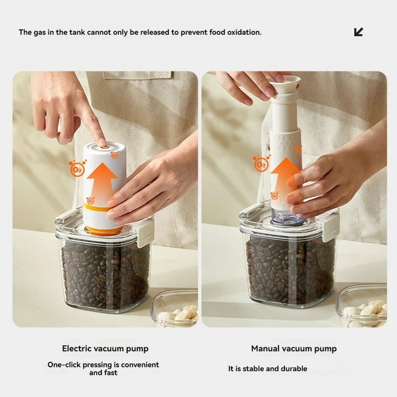 Electric Vacuum Storage Canister