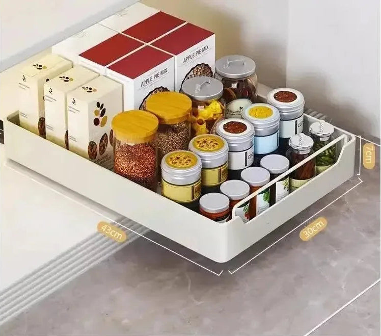 Pull-Out Cabinet Storage Drawer