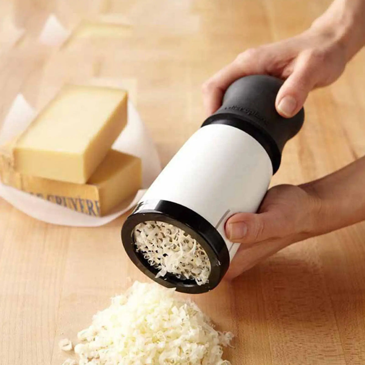 Handheld Rotary Cheese Grater