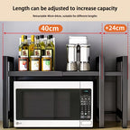 Adjustable Microwave Oven Shelf