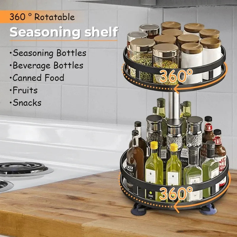 360° Rotating Spice Organizer
