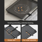 Adjustable Over-Sink Dish Drying Rack