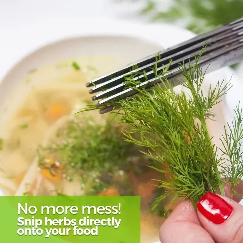 5-Blade Herb & Kitchen Scissors