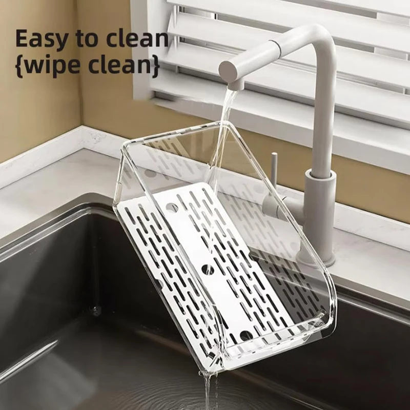 Clear Refrigerator Storage Bin