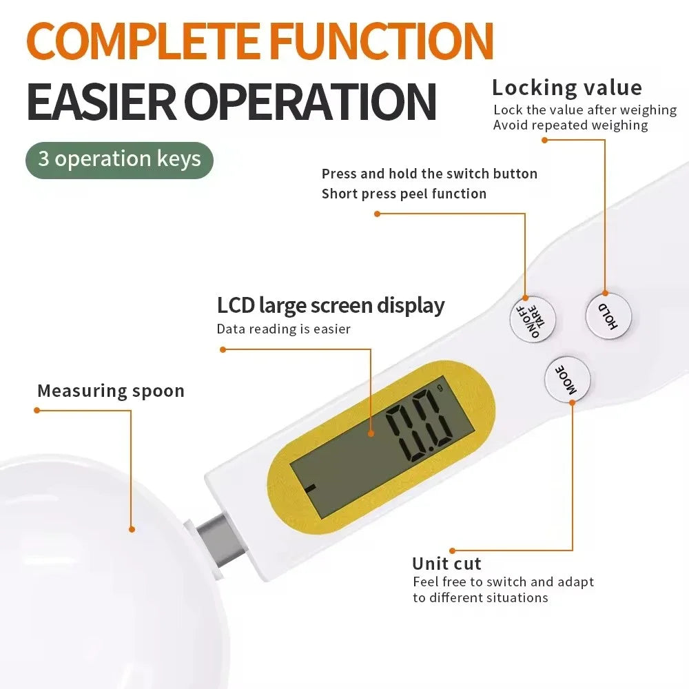Precision Digital Measuring Spoon