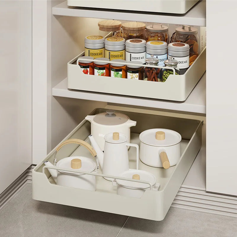 Pull-Out Cabinet Storage Drawer