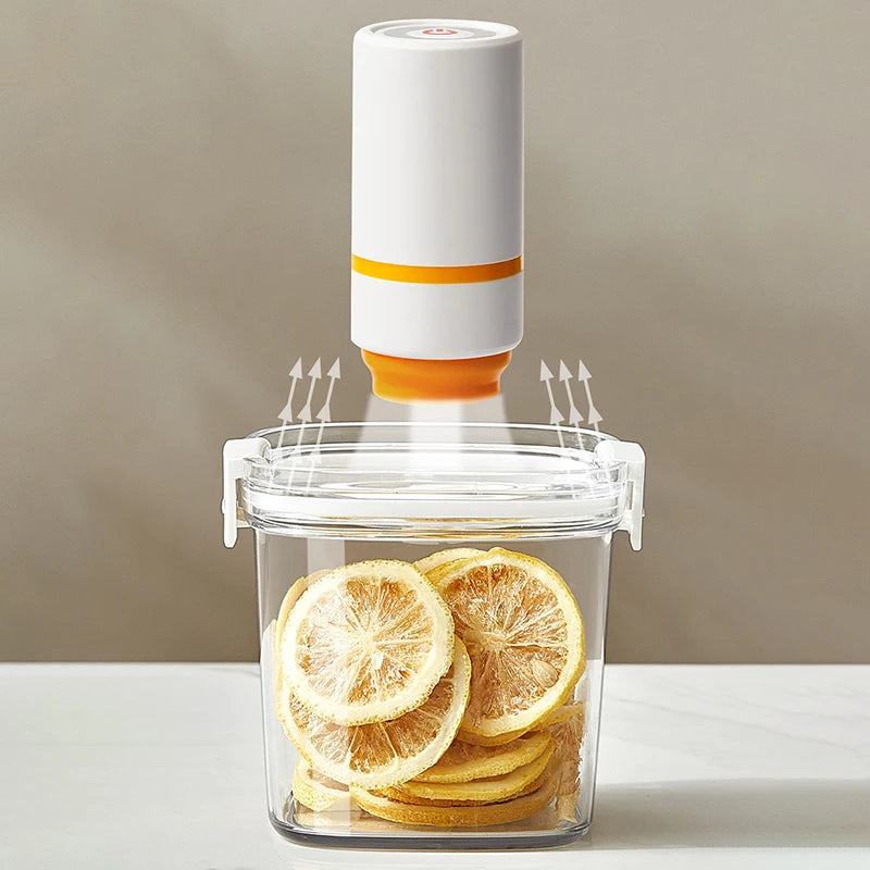 Electric Vacuum Storage Canister