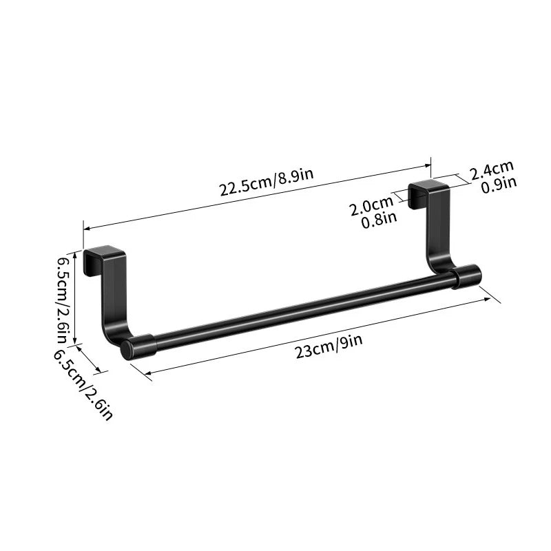 Over-Door Towel Rack