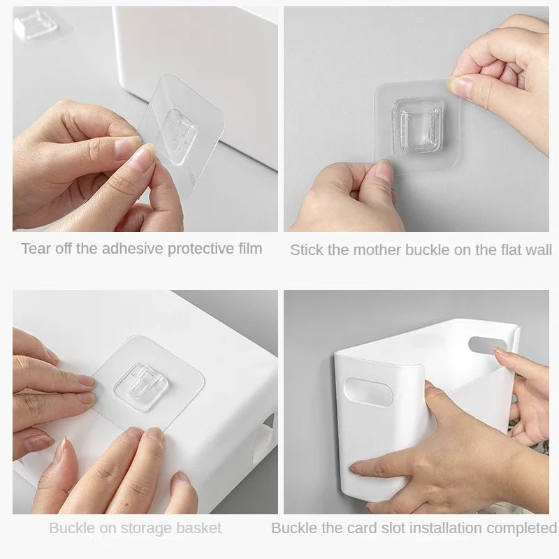 Adhesive Cabinet Door Organizer