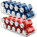 Auto-Rolling Can Dispenser Organizer