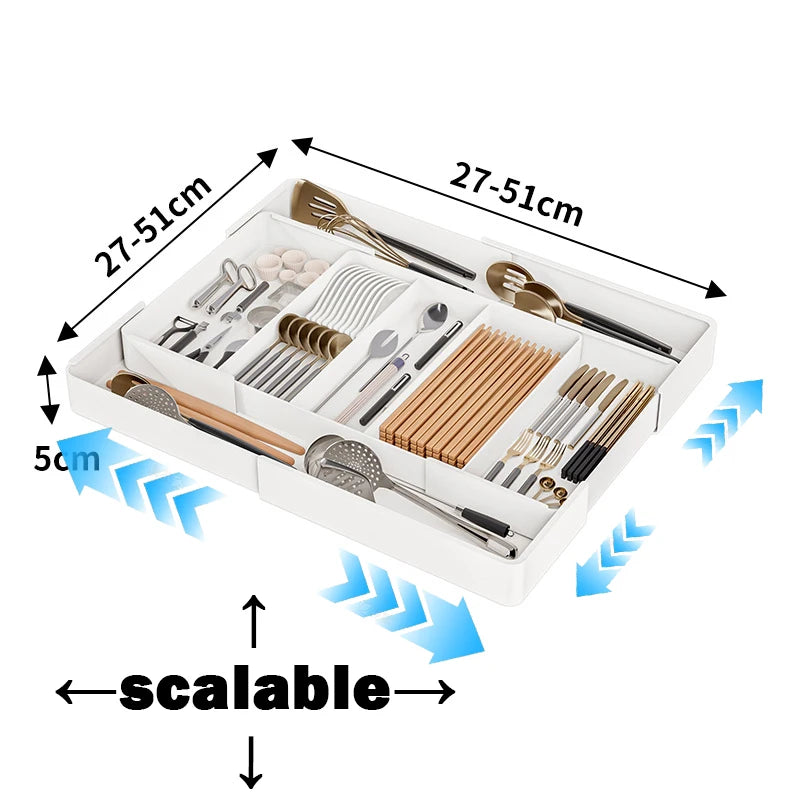 Expandable Kitchen Drawer Organizer