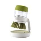 Soap-Dispensing Dish Scrub Brush