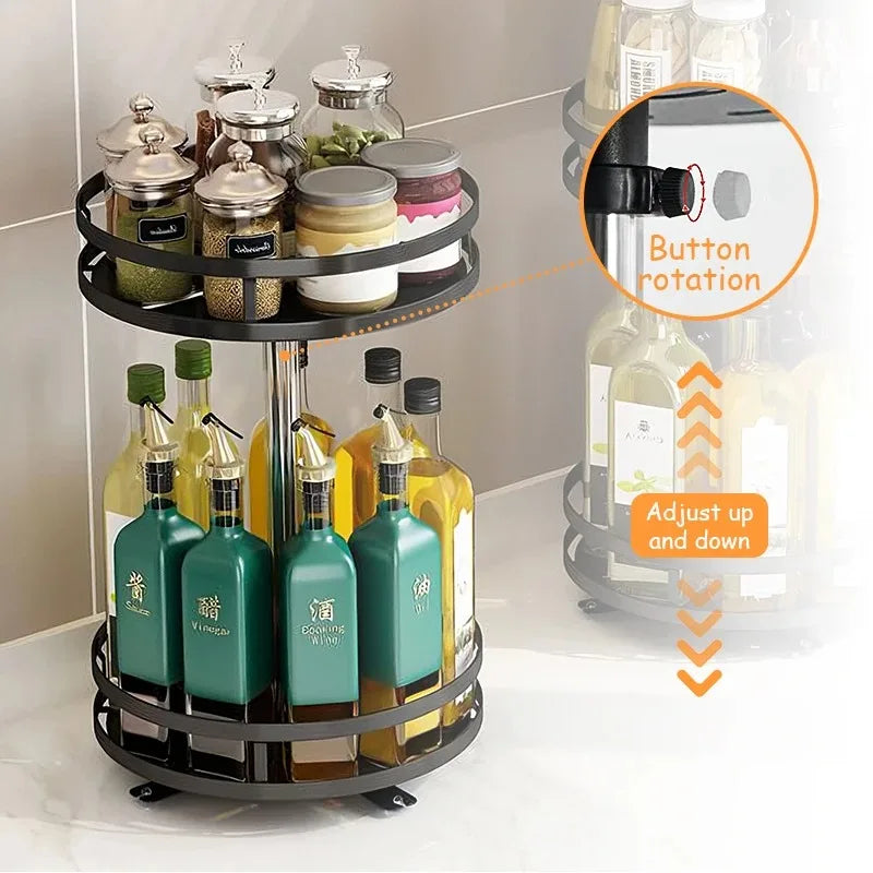 360° Rotating Spice Organizer