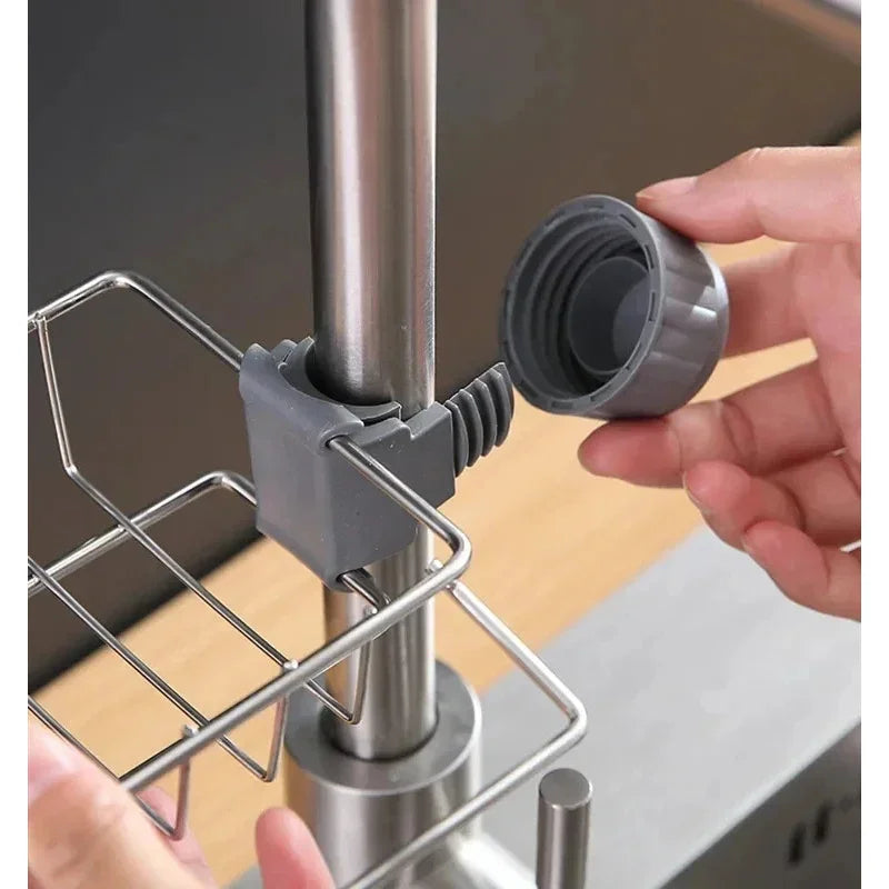 Stainless Steel Sink Organizer Rack