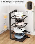 Adjustable Pot & Pan Organizer