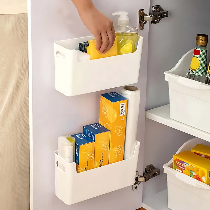 Adhesive Cabinet Door Organizer
