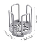 Expandable Dish & Bowl Organizer