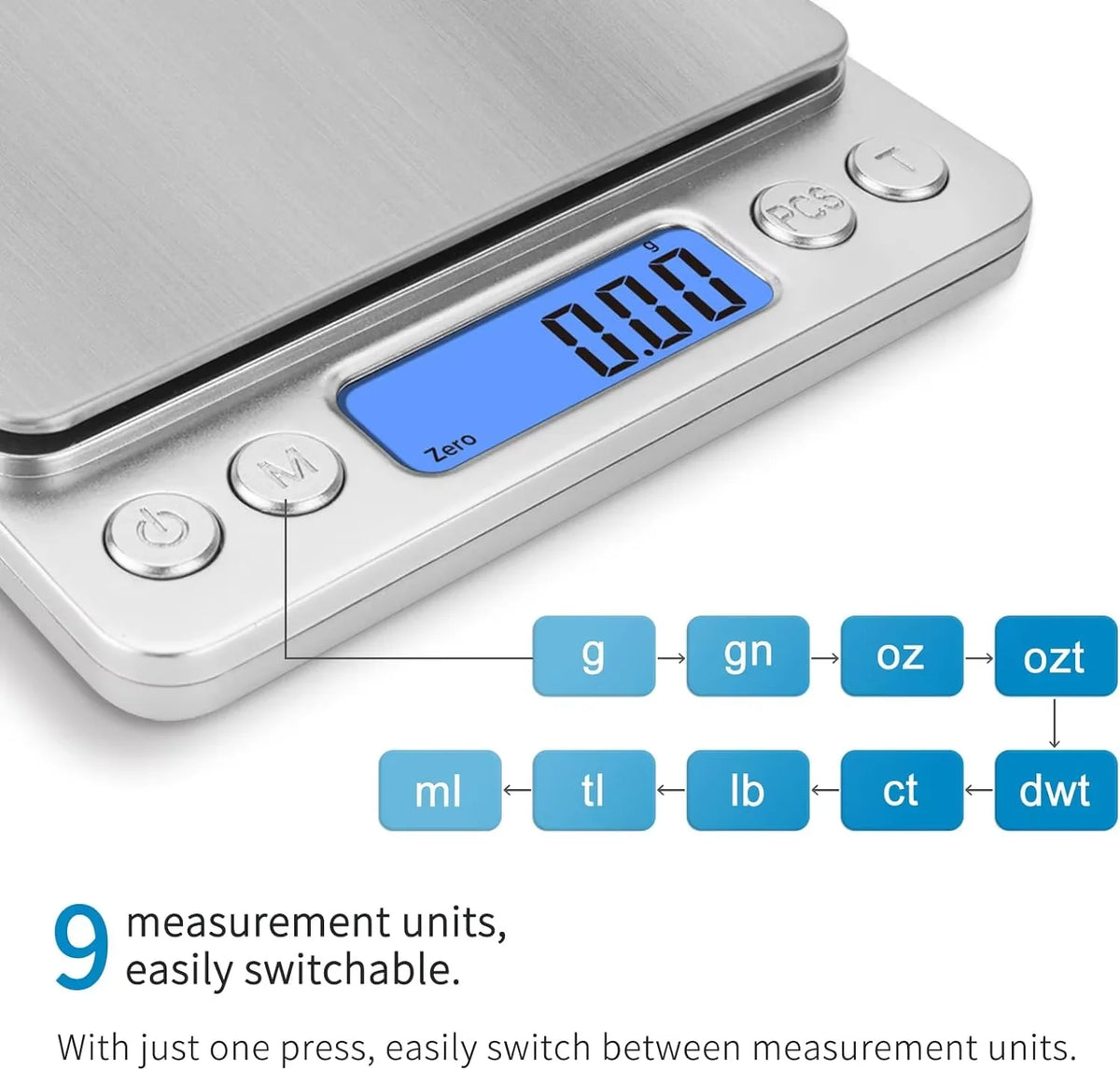 Precision Digital Kitchen Scale