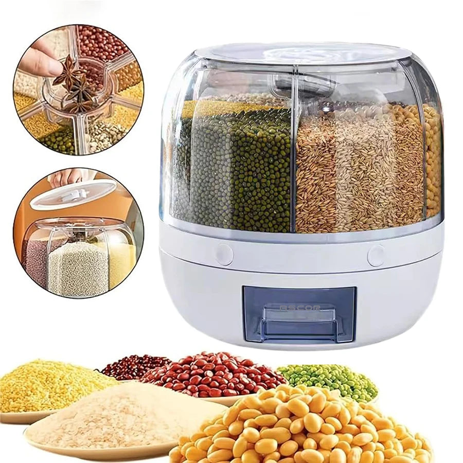 360° Rotating Food Dispenser