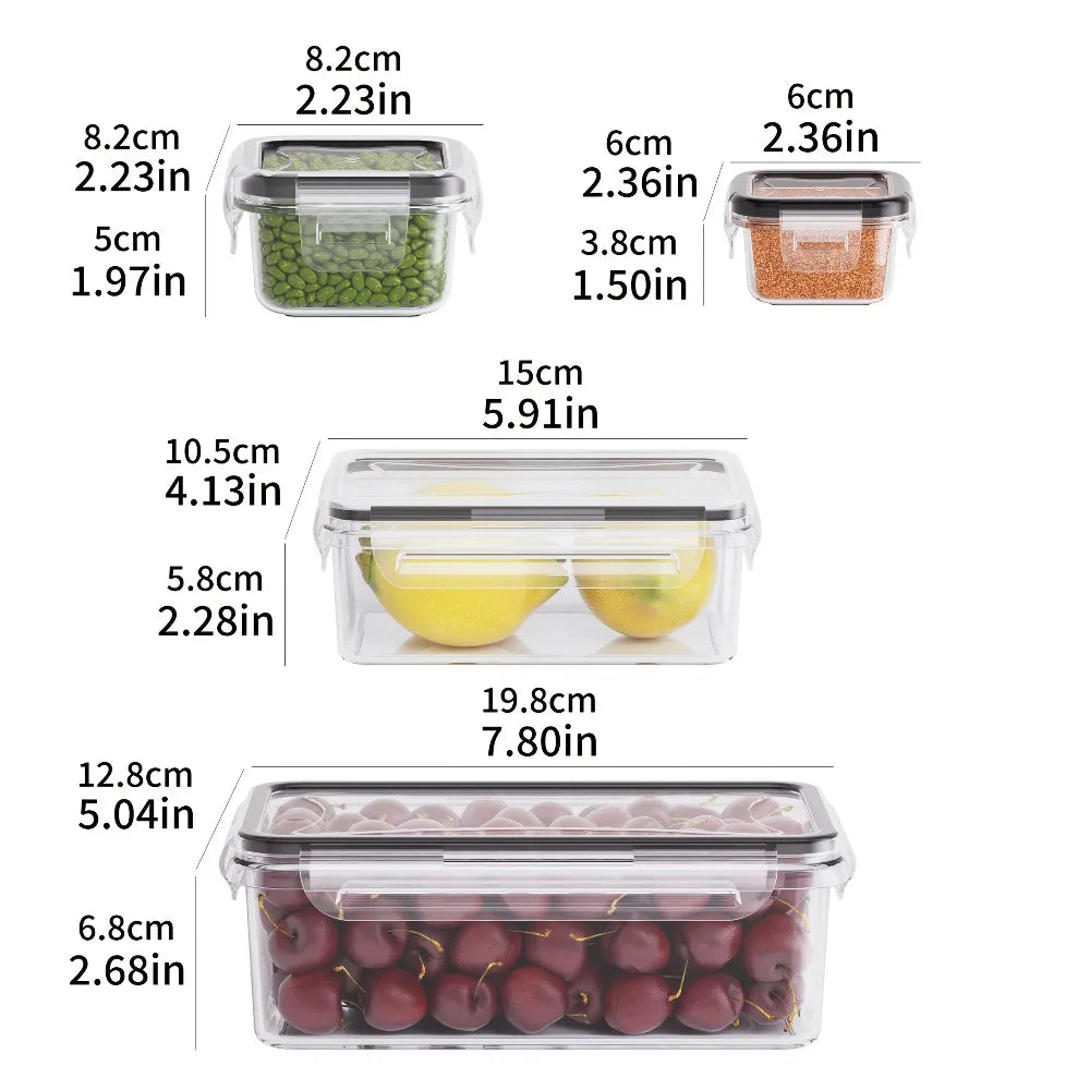 8-Piece Airtight Food Storage Set