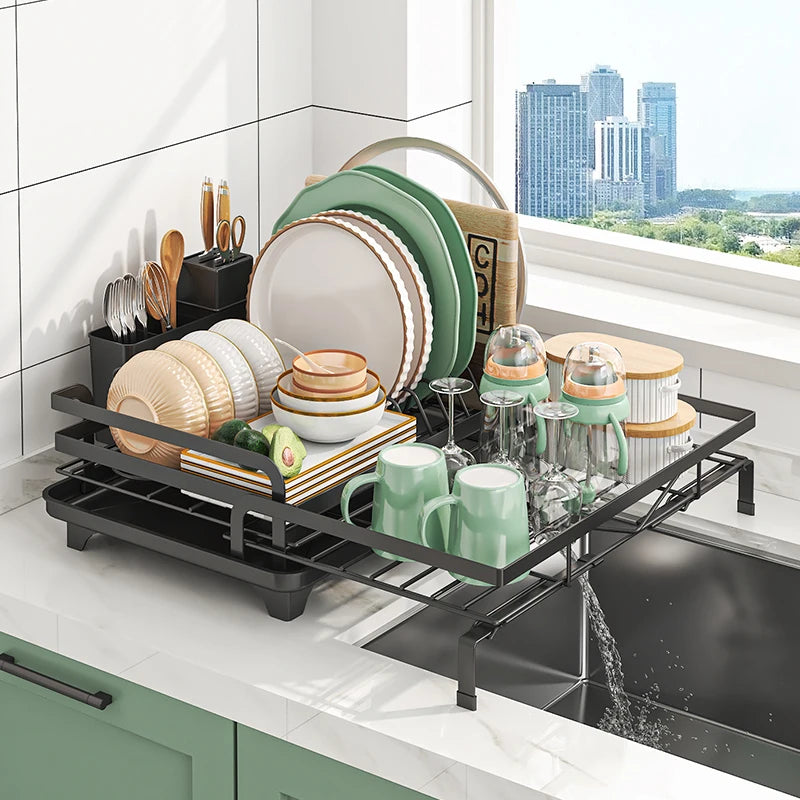 Expandable Dish Drying Rack