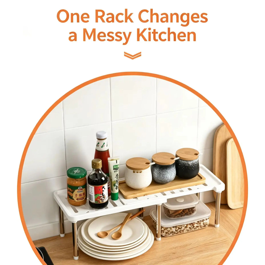 Expandable Kitchen Cabinet Organizer