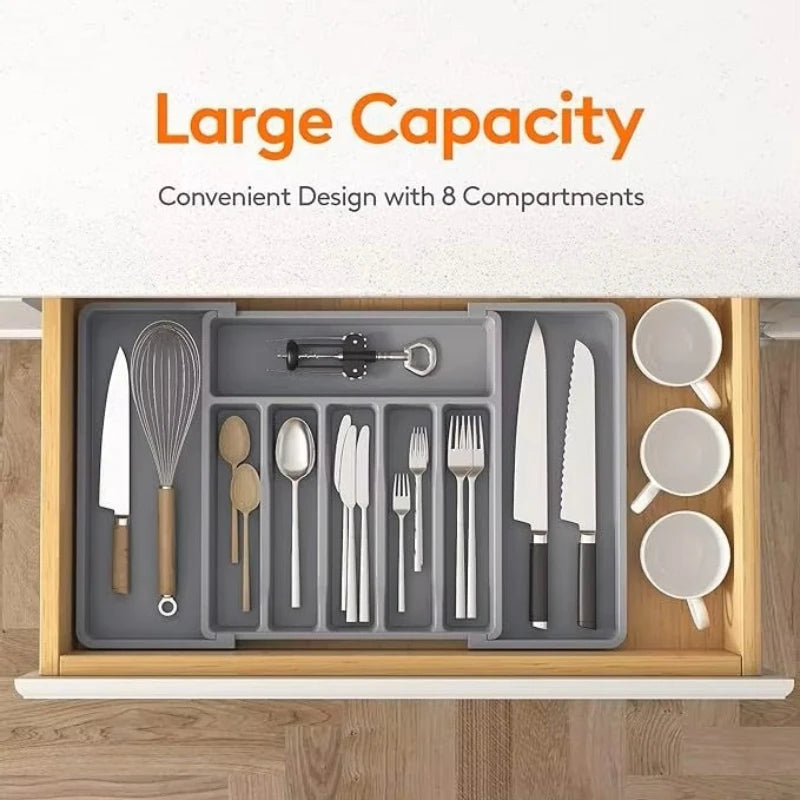 Adjustable Expandable Cutlery Organizer