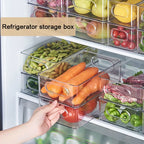 Clear Refrigerator Storage Box