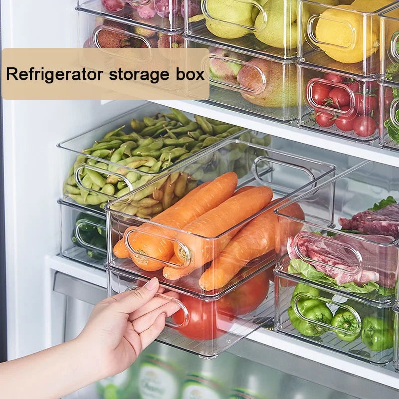 Clear Refrigerator Storage Box