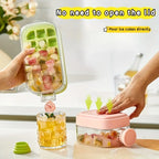 2-in-1 Ice Cube Tray Water Bottle