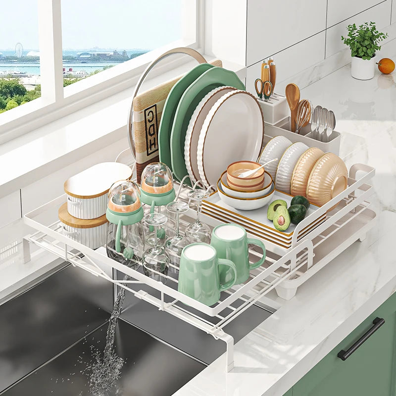 Expandable Dish Drying Rack