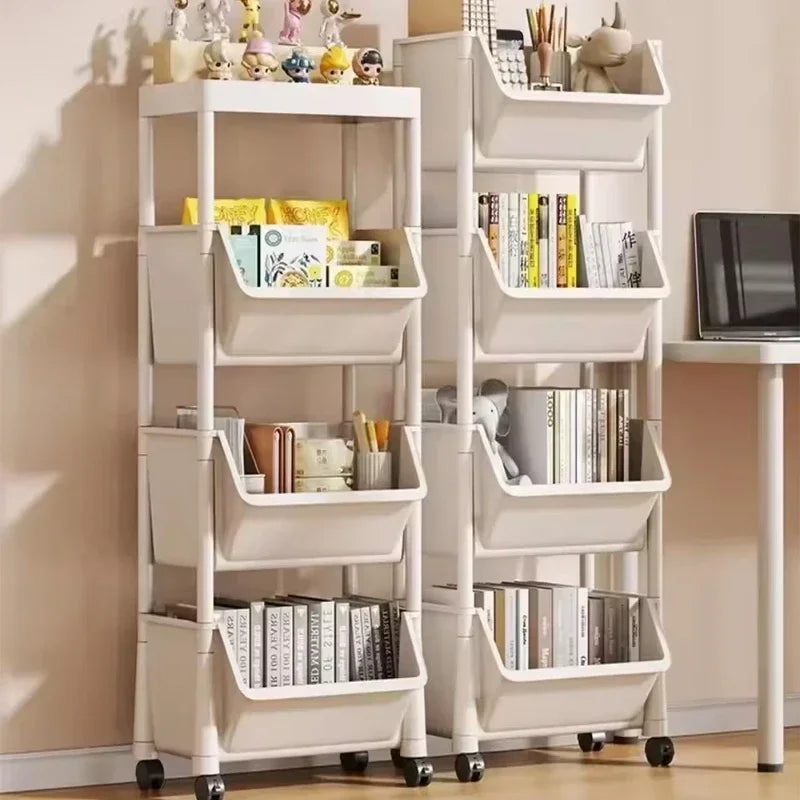 Slim Rolling Storage Cart
