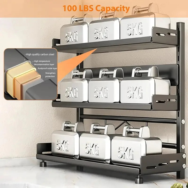 3-Tier Adjustable Spice Rack
