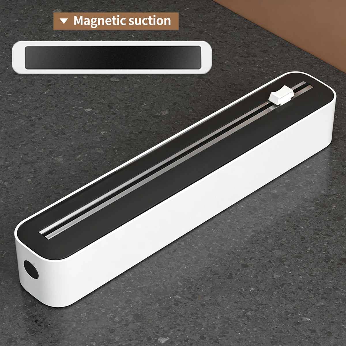 Wall-Mount Plastic Wrap Cutter