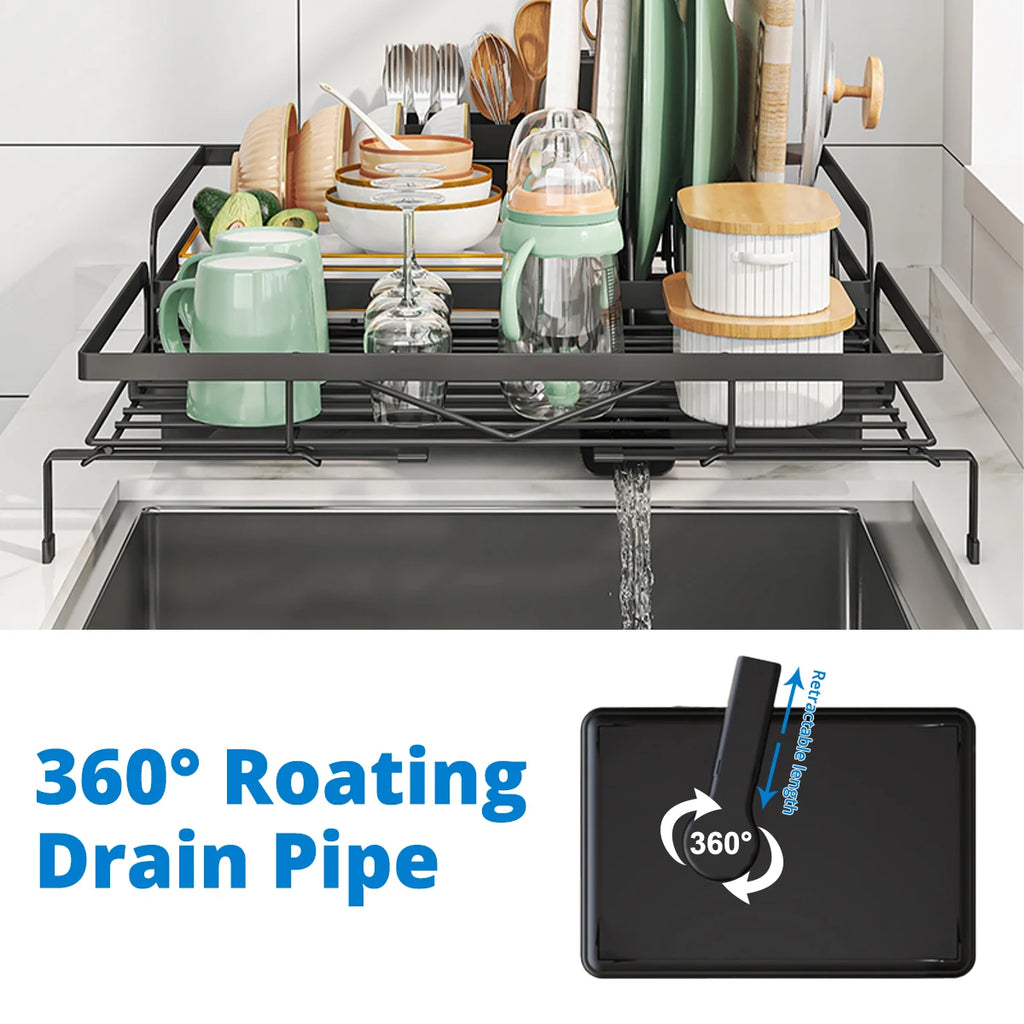 Expandable Dish Drying Rack