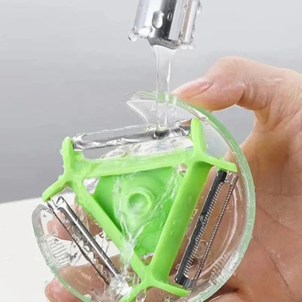3-in-1 Rotary Vegetable Peeler