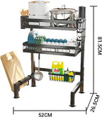 55cm Over-Sink Dish Drying Rack