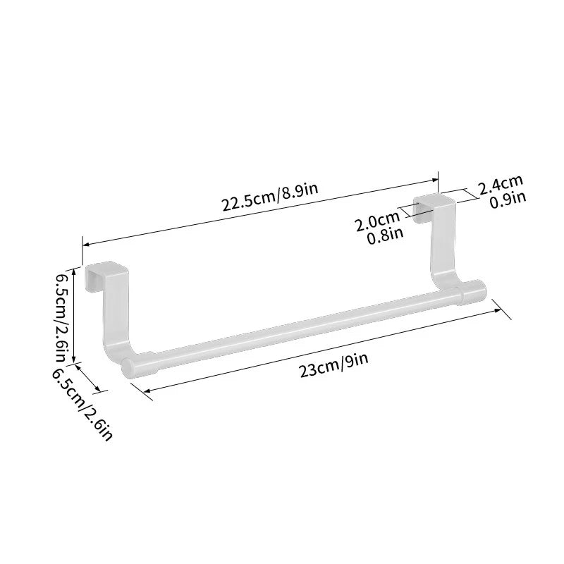 Over-Door Towel Rack