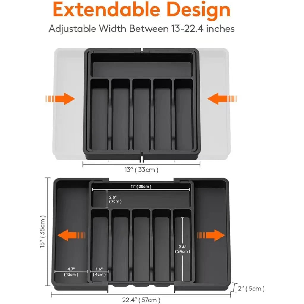 Adjustable Expandable Cutlery Organizer