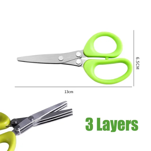 5-Blade Herb & Kitchen Scissors