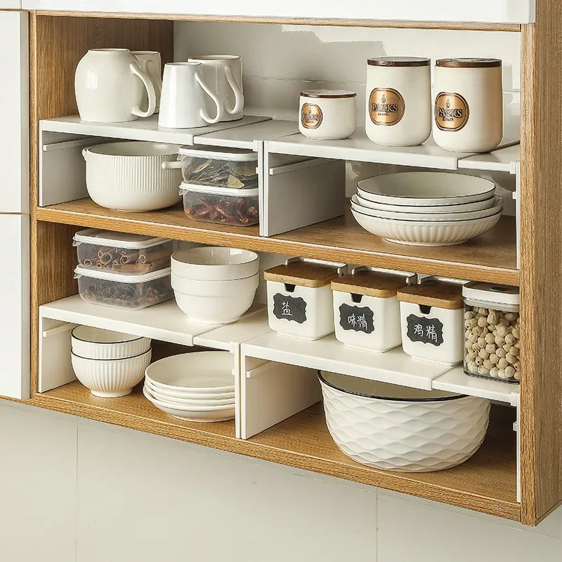 Expandable Cabinet Storage Shelf